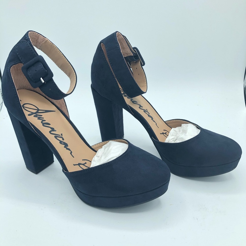 American Rag Estrella Pumps Heels Ankle Strap